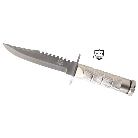 MP9 Überlebensmesser - Silber