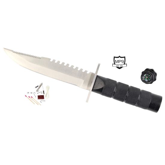 MP9 Überlebensmesser - Schwarz