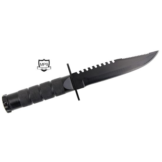 MP9 Überlebensmesser - Schwarz