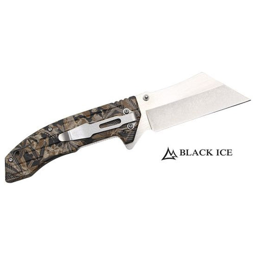 BLACK ICE Einhandmesser THC Green