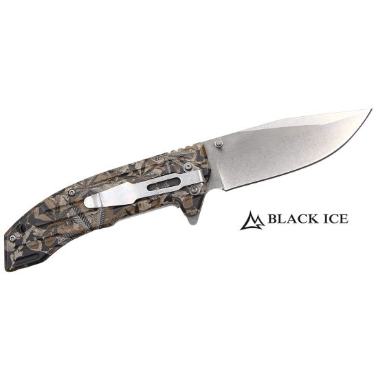 BLACK ICE Einhandmesser Ace Green