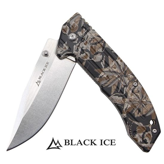 BLACK ICE Einhandmesser Ace Green