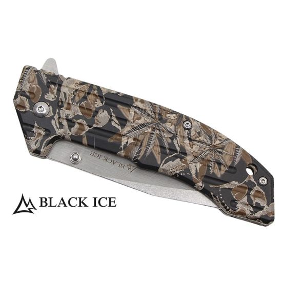 BLACK ICE Einhandmesser Ace Green