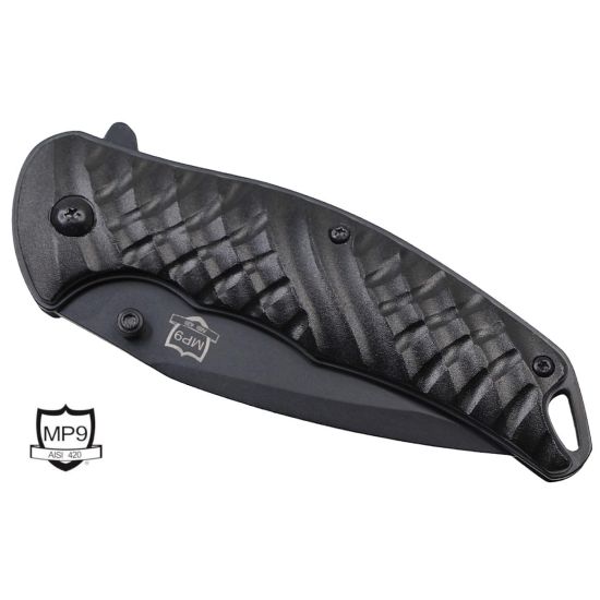 MP9 Einhandmesser Black Tiger